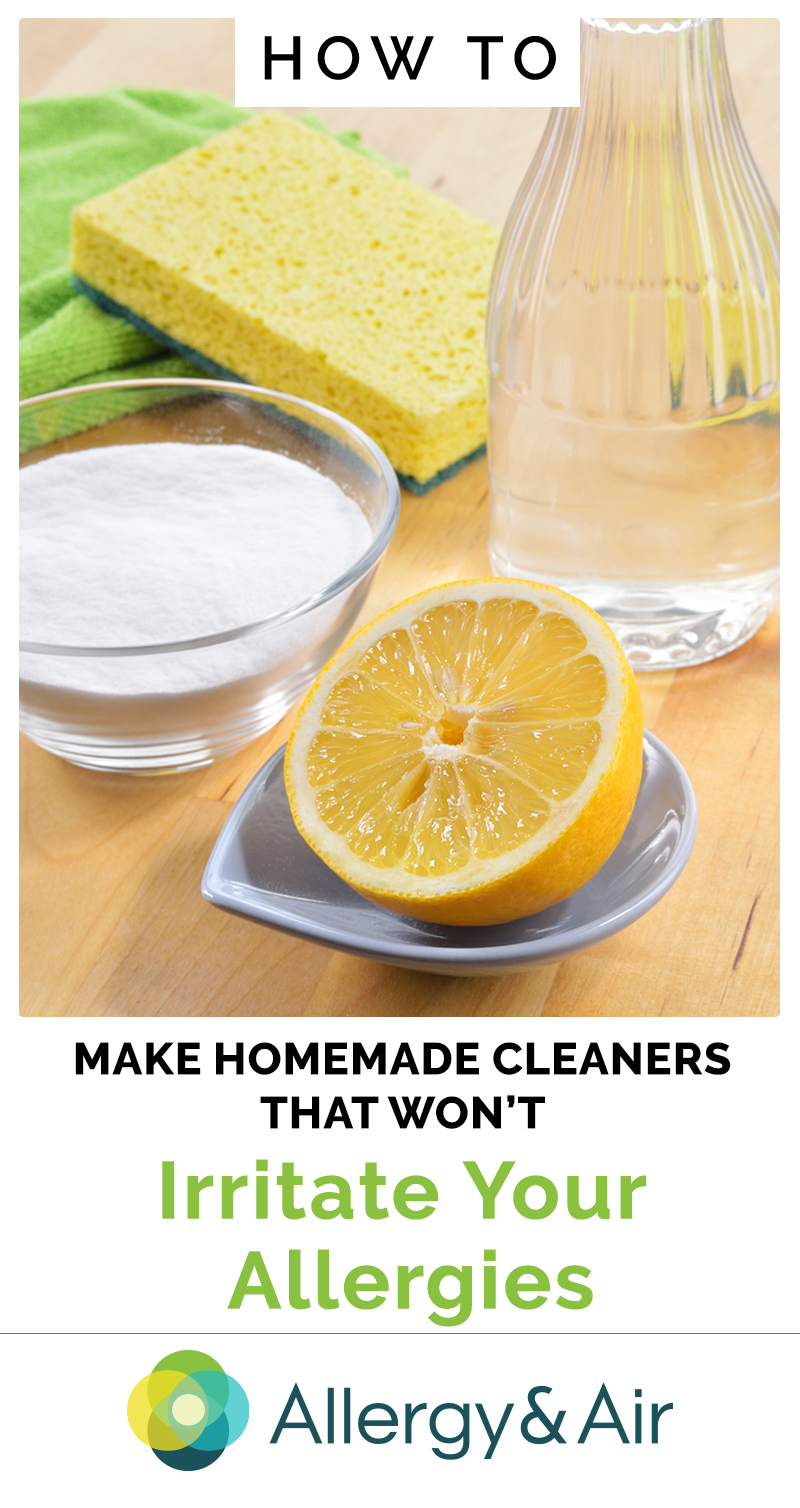 How To Make Allergy Free Cleaners At Home