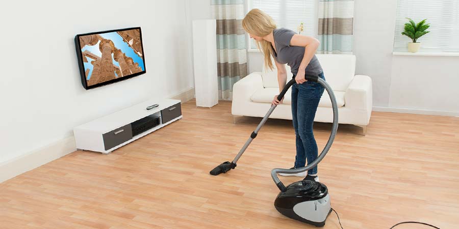 Vacuuming Wood Floors